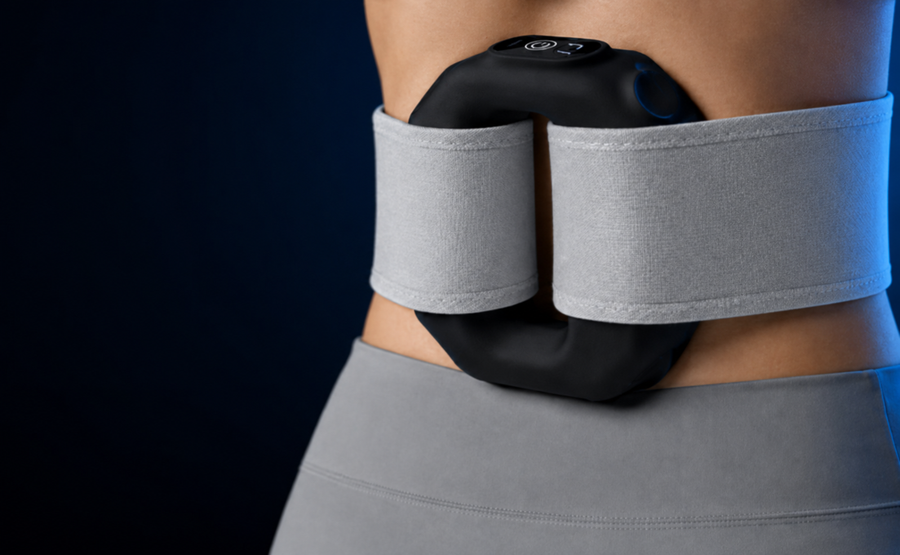 Original fascia ring positioned around the waist