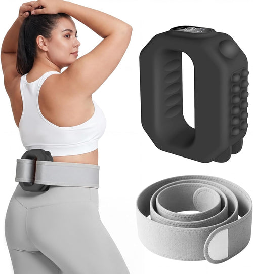 Fascia Ring Massager, Multifunctional Full-Body Addwin 2026 New Fascia Massager, Hands-Free Massage Tool, Ergonomic Design with Waist Belt, Adjustable Massage Modes, 3 Modes & 6 Intensities