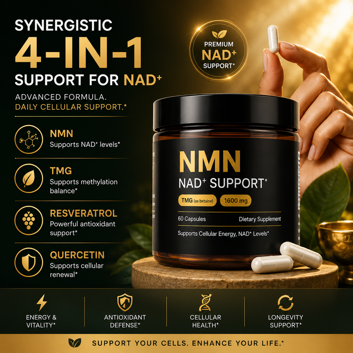NMN NAD+ Support Complex