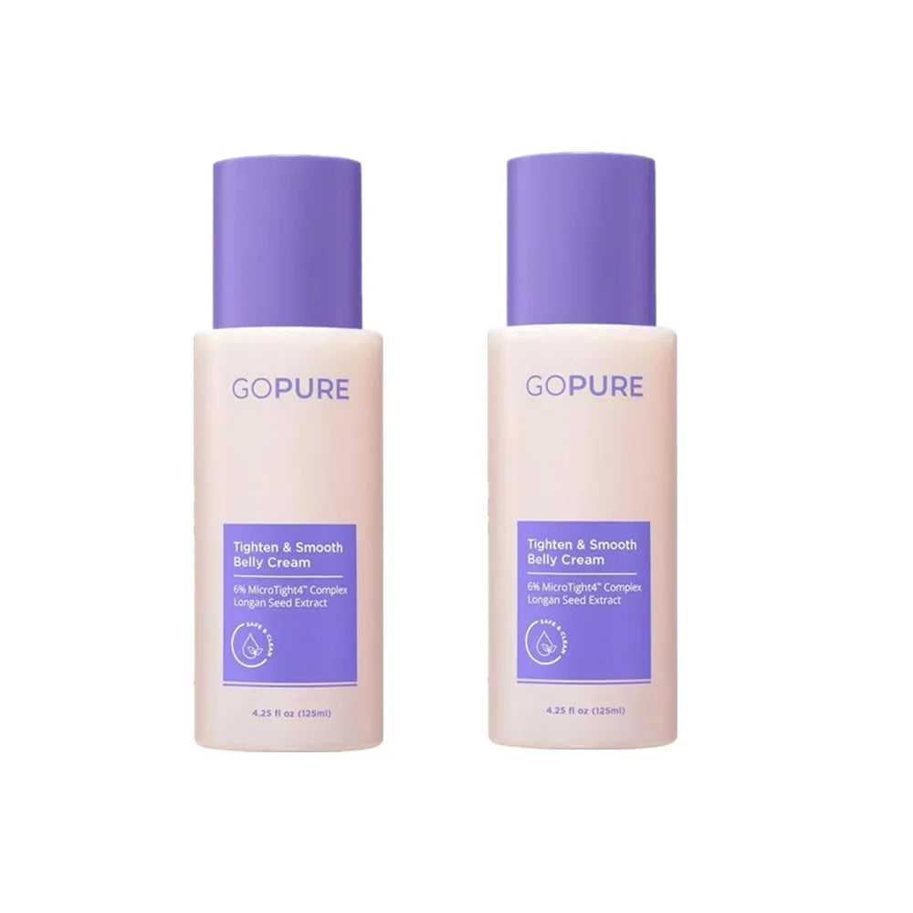 Revitalize Your Skin with 125Ml GOPURE Tighten & Smooth Belly Cream – The Ultimate Nourishing Lotion for Postpartum Care