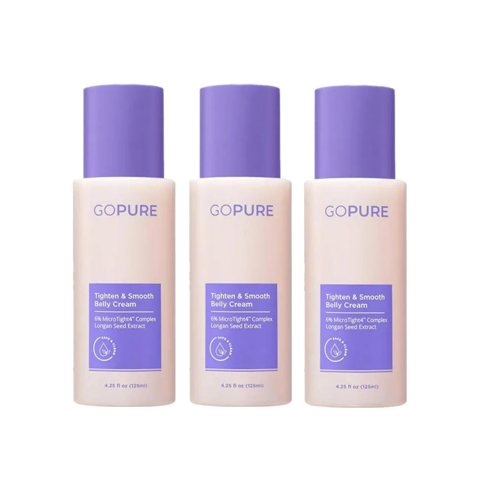 Revitalize Your Skin with 125Ml GOPURE Tighten & Smooth Belly Cream – The Ultimate Nourishing Lotion for Postpartum Care